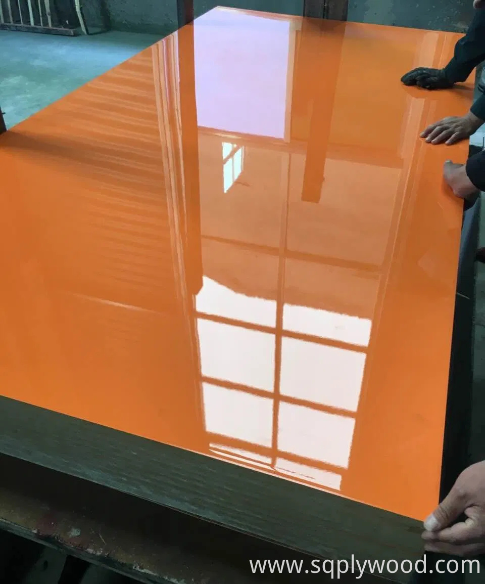 Consmos High Glossy UV Melamine MDF Sheet for Kitchen Cabinet